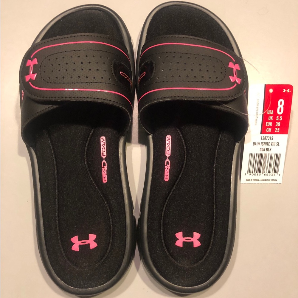 NWT Under Armour Sandals W8